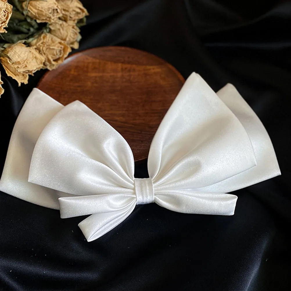 

Bow Hairpin Bowknot Clip Women Barrette Headdress Decorations Accessories Wedding Party Hairstyling Tool Lightweight Portable