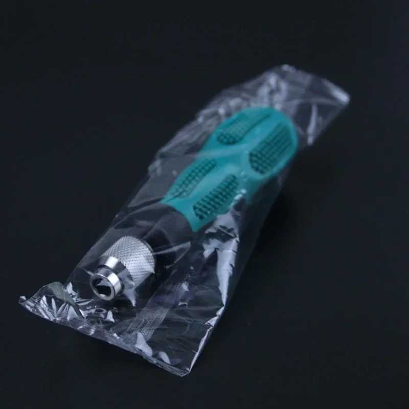 متعددة الوظائف 6.35 مللي متر مفك براغي بسقاطة 1/4 بوصة HexShank عدم الانزلاق مقبض مريح مفك مسامير بت حامل دائم