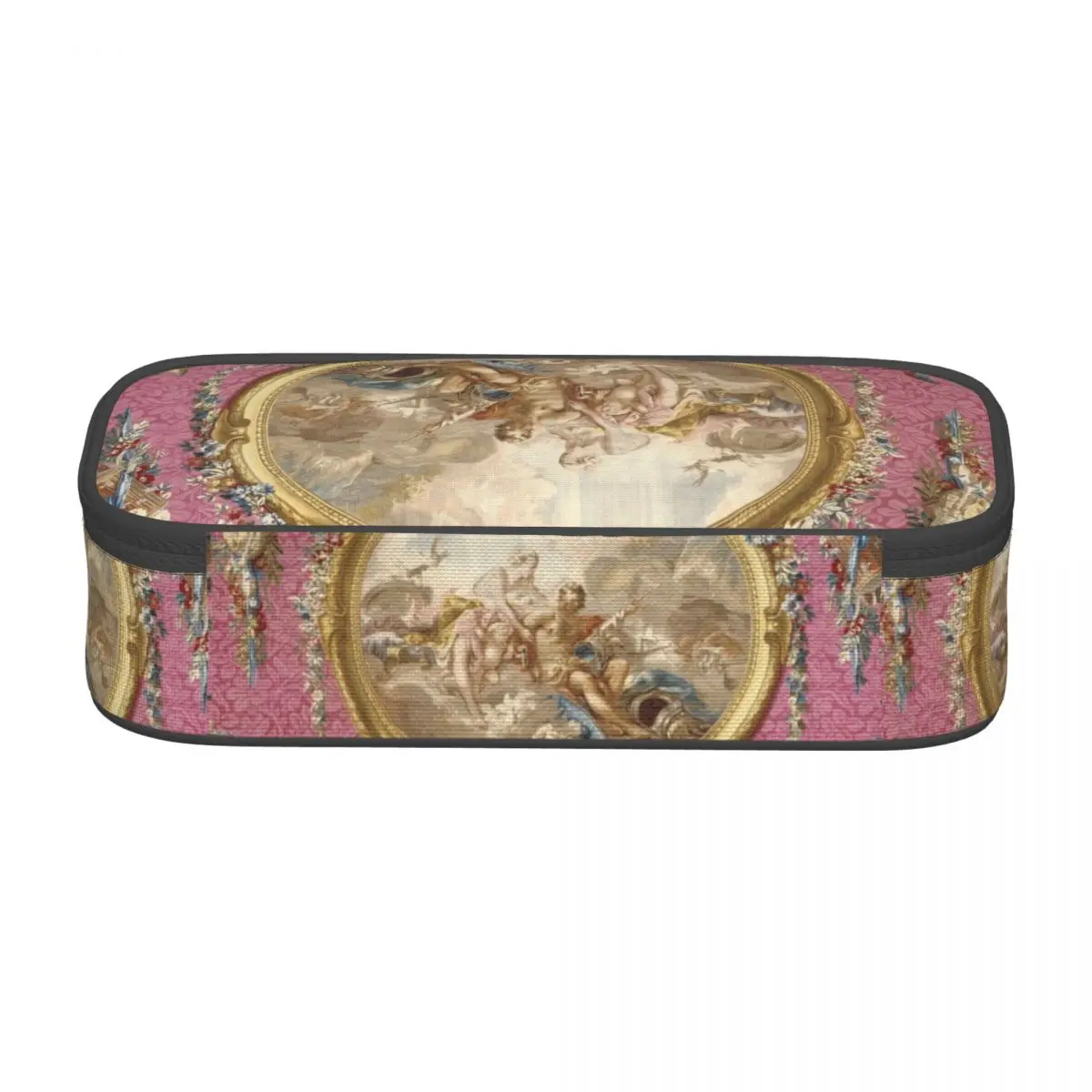Custom Venus Aux Forges Pencil Cases for Girl Boy Large Capacity Boucher Rococo Renaissance Pen Box Bag School Accessories
