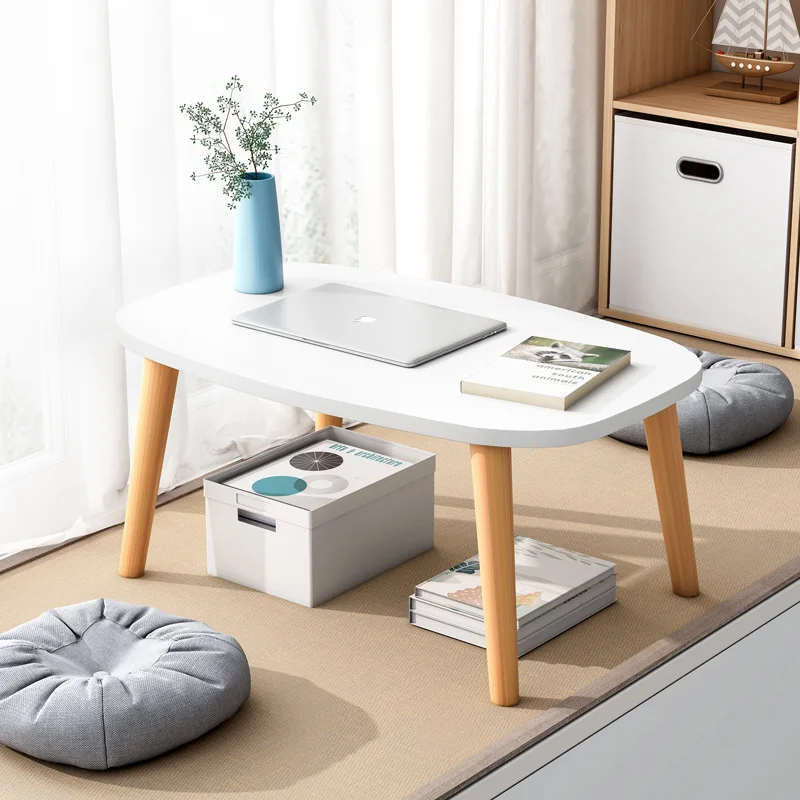 Nordic Window Small Tea Table Table Home Land Bedroom Sit Short Desk Kang Table Windowsill Japanese Tatami Small Table K-STAR