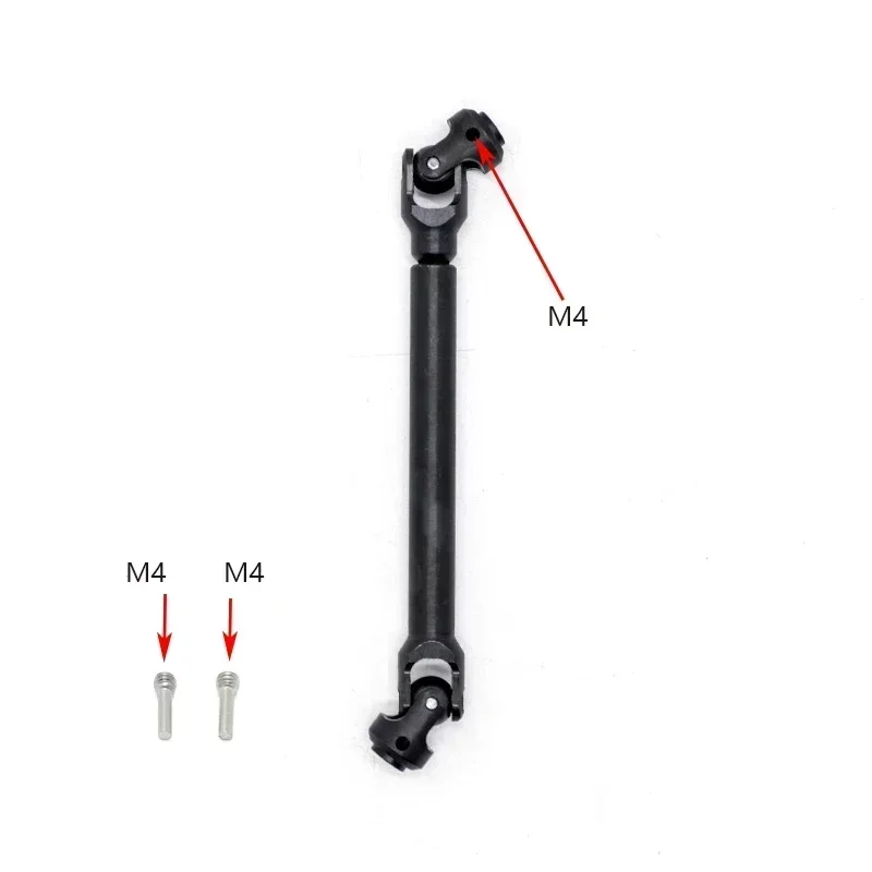 95-110MM 105-140MM Albero motore in acciaio temprato per 1/10 RC Crawler Car Axial SCX10 90046 CAPRA TRXS TRX4 Redcat Gen8