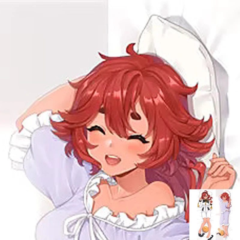 

Anime Dakimakura Pillow Case Fate Sexy and Busty Suletta Double-Sided Halloween Decoration