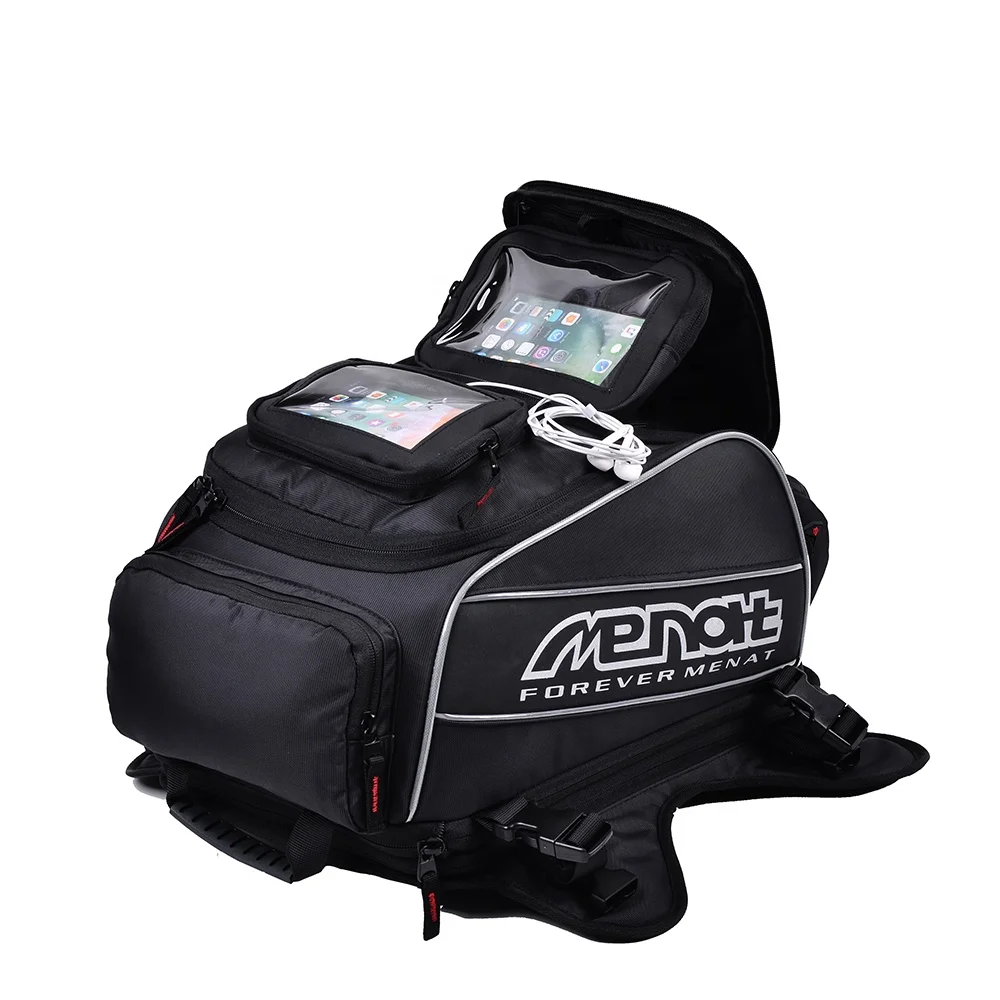 MENAT Waterproof Tank Bag magnetic Accessories Motorcycle Oil Tank Bag