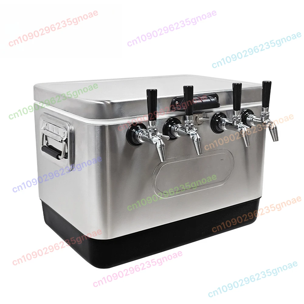 

Portable Stainless Steel Immersion Wort Chiller Homebrewing Cooling Coil for Craft Beer Brewing Outdoor Use