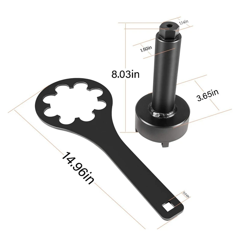 91-61069 Outboard Motor Retainer Spanner Nut Wrench & Bearing Carrier Wrench Tool For Mercruiser Alpha Gen2 Bravo 90100