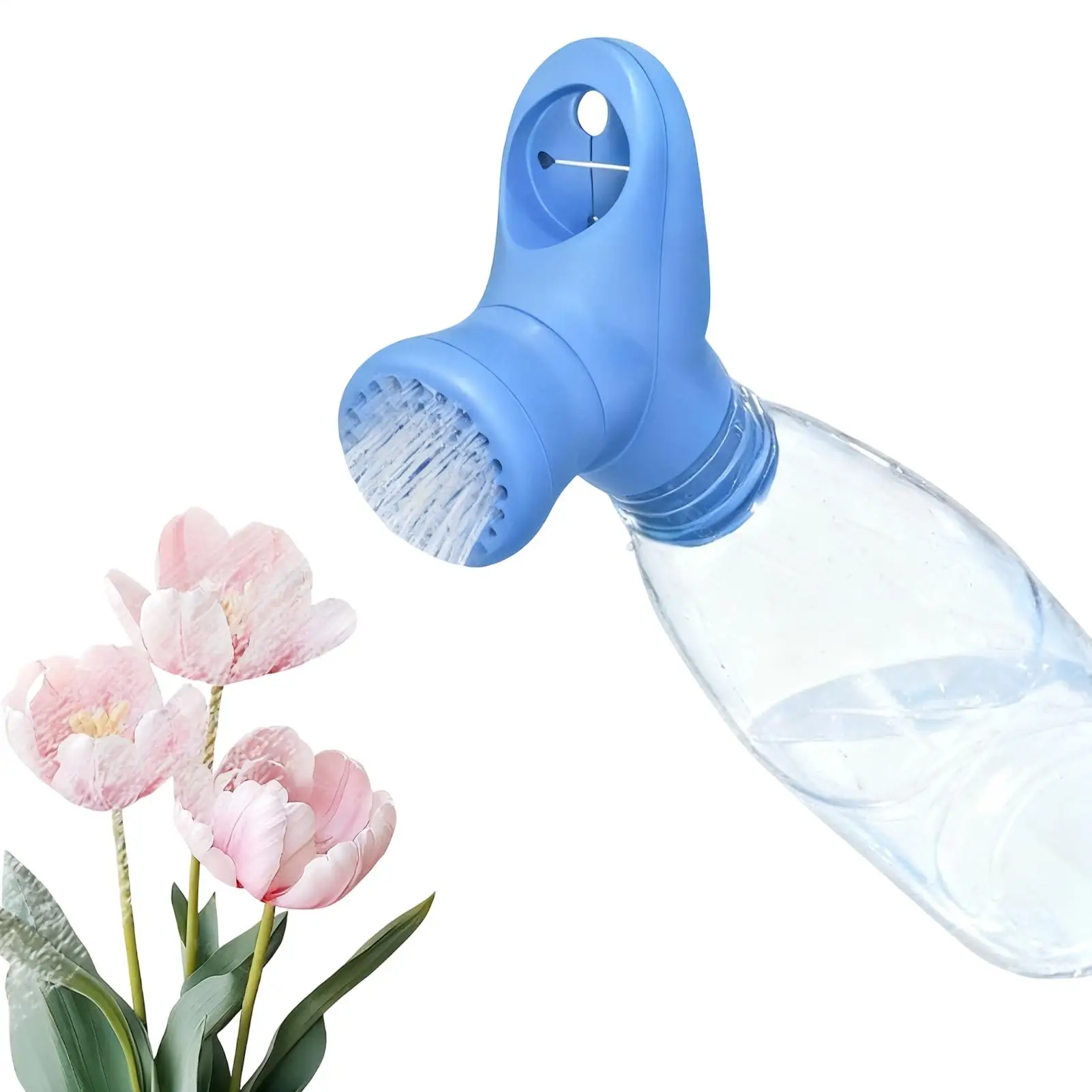 

Water Bottle Shower Head Silicone Portable Camping Gear Camping Bottle Top Shower Head For Fishing Camping Hiking Picnic Sports