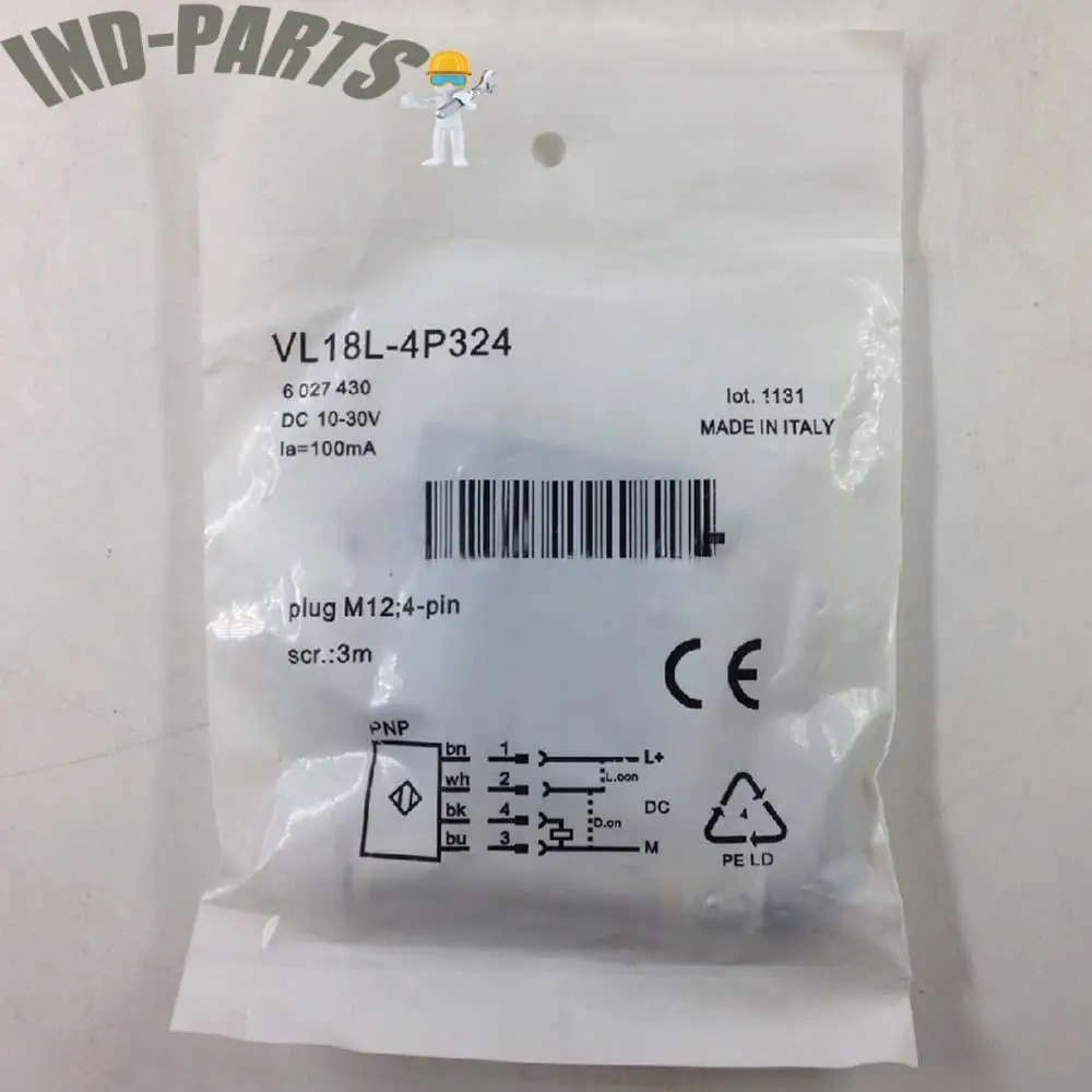 Proximity Switch Sensor for Sick VL18L-4P324