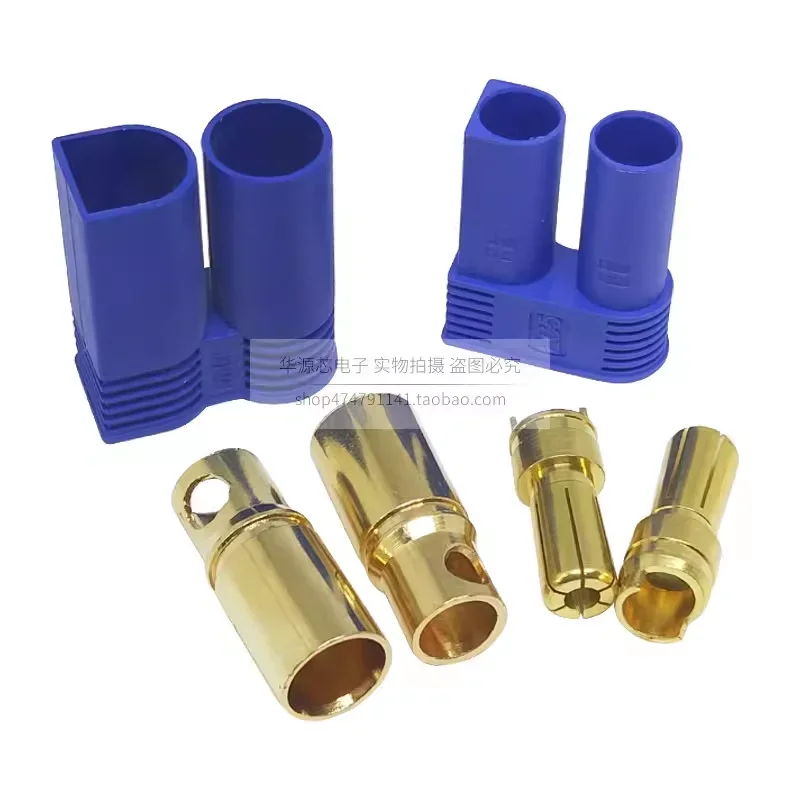 EC2 2mm/EC3/EC5/EC6/EC8 Male Female Golden Bullet Connector Plug For RC ESC Motor Lipo Battery Car Airplane Boat Done DIY Parts