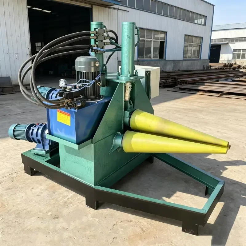 CE Certification High-Accuracy Hydraulic Conical Plate Rolling Machine 15-20m/min Rolling Speed for Carbon Steel Stainless