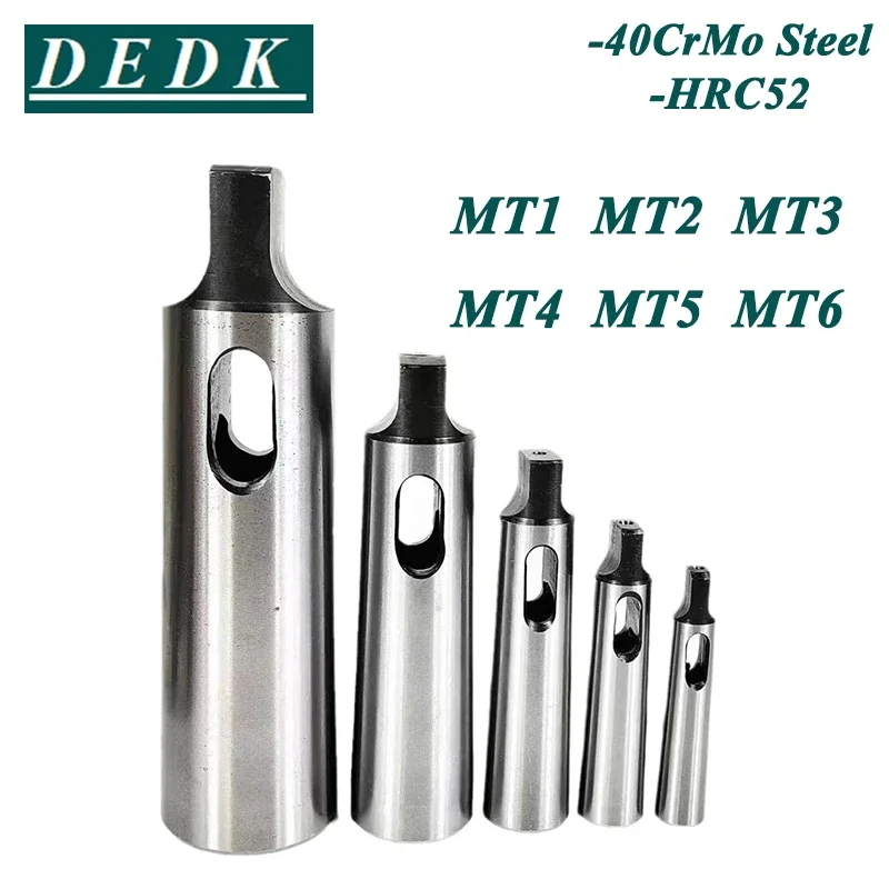 DEDK Reducing Drill Sleeve MT1 MT2 MT3 MT4 MT5 MT6 Morse Taper Sleeve Arbor Morse Taper Adapter Reducing Drill Sleeve