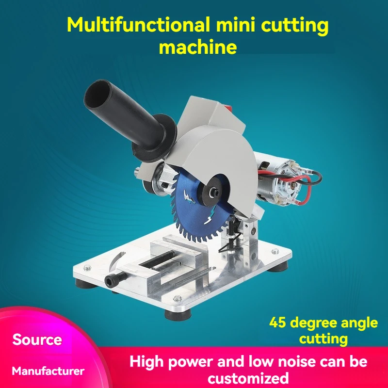 795 Многофункциональный микрорежущий станок, небольшой станок для резки алюминия, 45 градусов настольных прецизионных маленьких пил