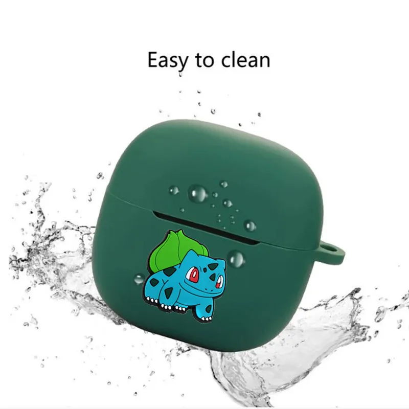 ل Redmi Buds 6 لايت Potdemiel بوكيمون حقيبة سماعة الاذن غطاء سيليكون سماعات لاسلكية شحن صندوق واقية قذيفة مع هوك