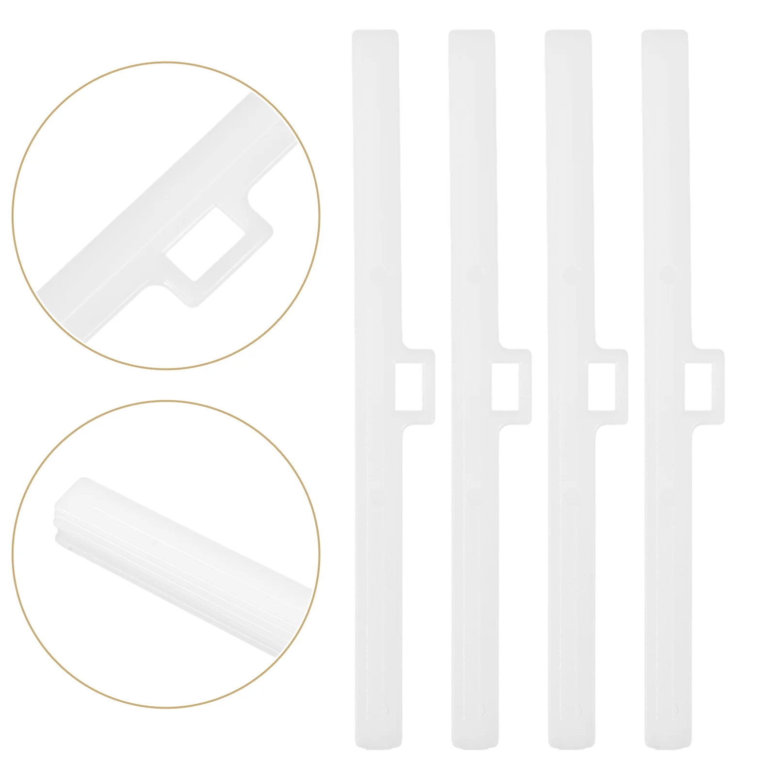 

30 Pcs Single Hole Hangers Vertical Blinds Accessory Blind Replacement Slats Window Holder Home Decor Vertical Blind