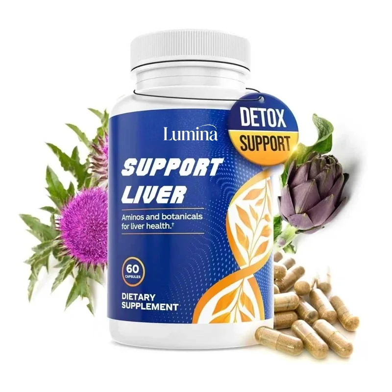 Liver Cleansing and Repair, Korean Thistle Extract Liver Health Formula, Containing Milk Thistle, Taurine, and Methionine