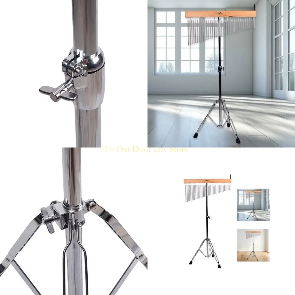 

77UF 36 Tone Single Row Wind Chimes Stand Wind Chimes for Classroom Professional