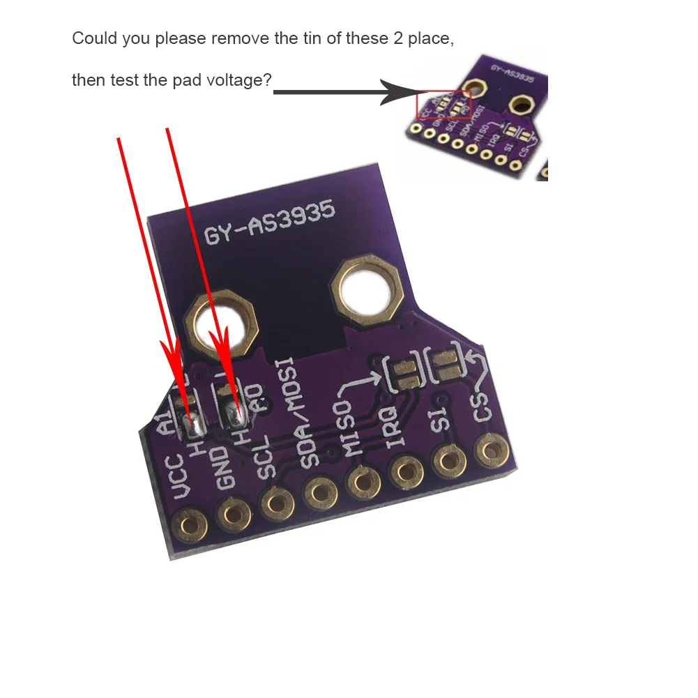 GY-AS3935 Lightning Detector Sensor Module Digital Thunderstorm Alarm Breakout Board for Arduino DIY Projects Maker Tool Kit