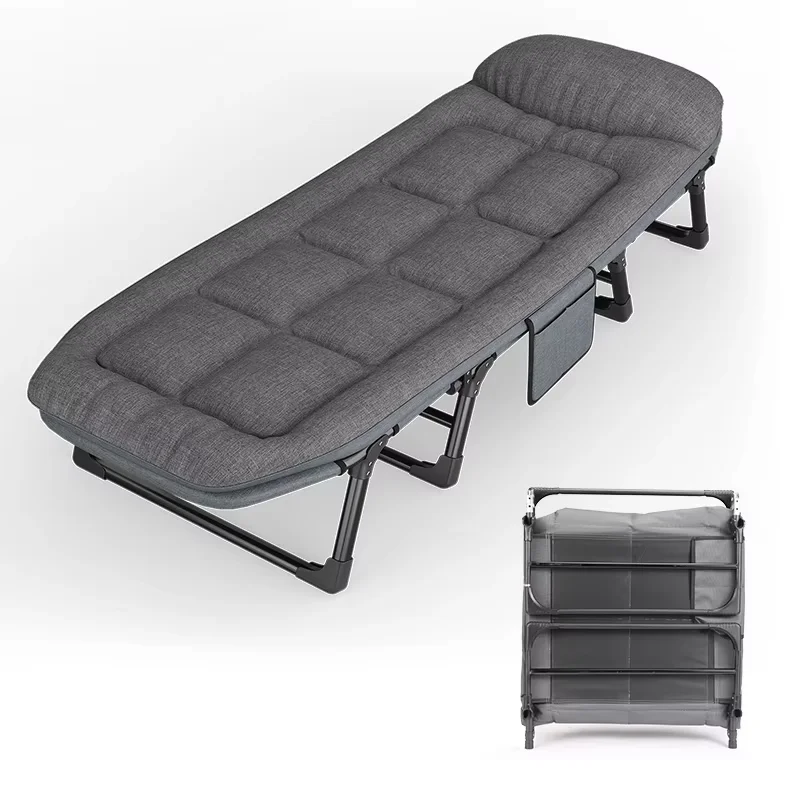 

Wholesale Reclining Folding Bed Camping Portable Outdoor Furniture Hiking Travel Comfortable Beach Chairs For Bathroom Bed Cots