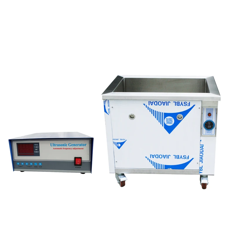 Industry Ultrasonic Cleaner Bath Power Time Heat Adjust Rinsing DPF Oil Dust Remove Sonic Cleaning Tan