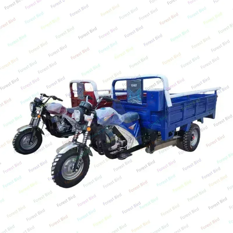 Heavy Duty Adult Truck 3 Wheel Cargo Gasoline Agricultural Tricycle