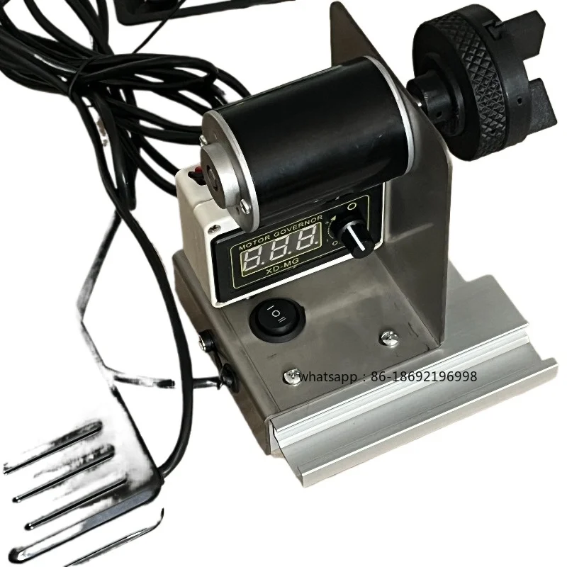 

2026 New Mechanical fishing rod winding machine, can be adjusted by foot pedal speed, wire wrapping brush epoxy can be adjusted