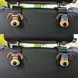 Head Dog Car Seat Back HookAuto Rear Seat Back Decoration Car Decorative Accessories Interior Adorns  Auto 3D Three-dimensional