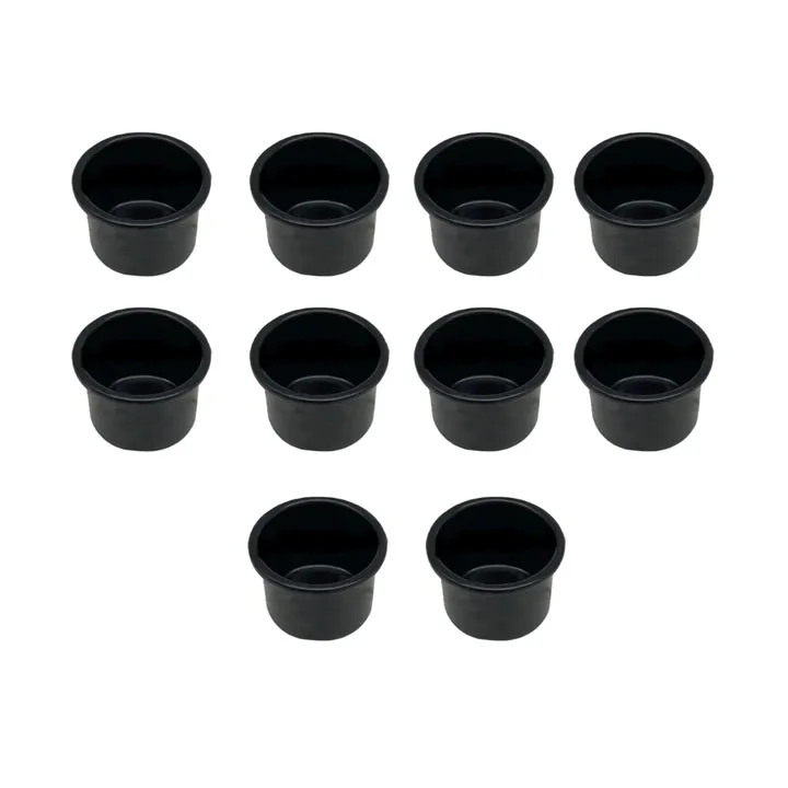 10pcs/lot Aluminium Candle Holders Gold/Black/Silver Candlestick Holder Cup Drip Protectors Empty Case Candle Making Containers