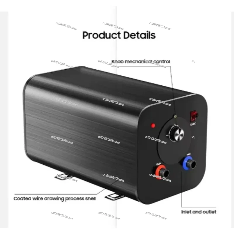 

For OEM Customized DC12V 220V 3-8 Gallon Travel Boiler RV Electric Water Storage Tank Shower Water Heater
