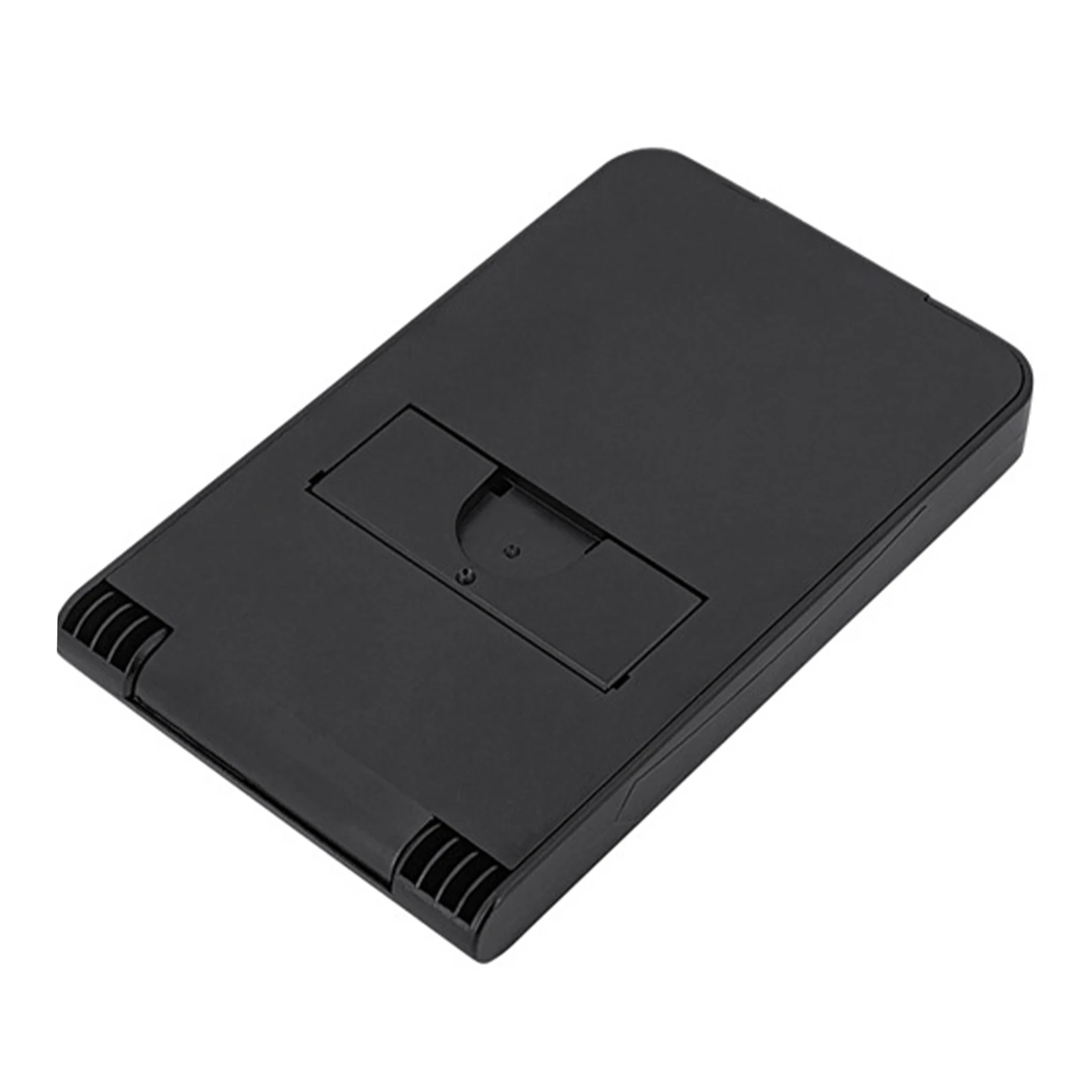 Czarna porządna wytrzymała ABS składany stojak uchwyt na przełącznik Nintendo wysokiej jakości lekki Gamepad/telefon/stojak na Tablet