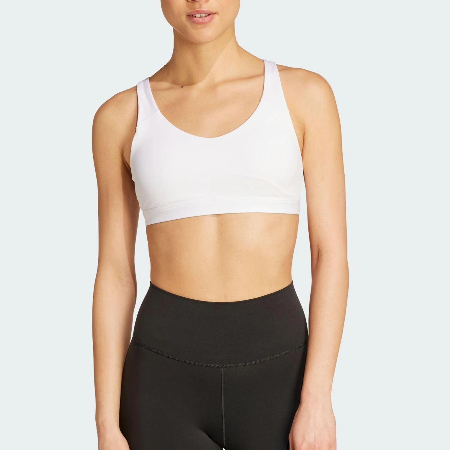 

Спортивный бюстгальтер Adidas Original 2025 Summer Women's Fitted Sports Bra JL5490