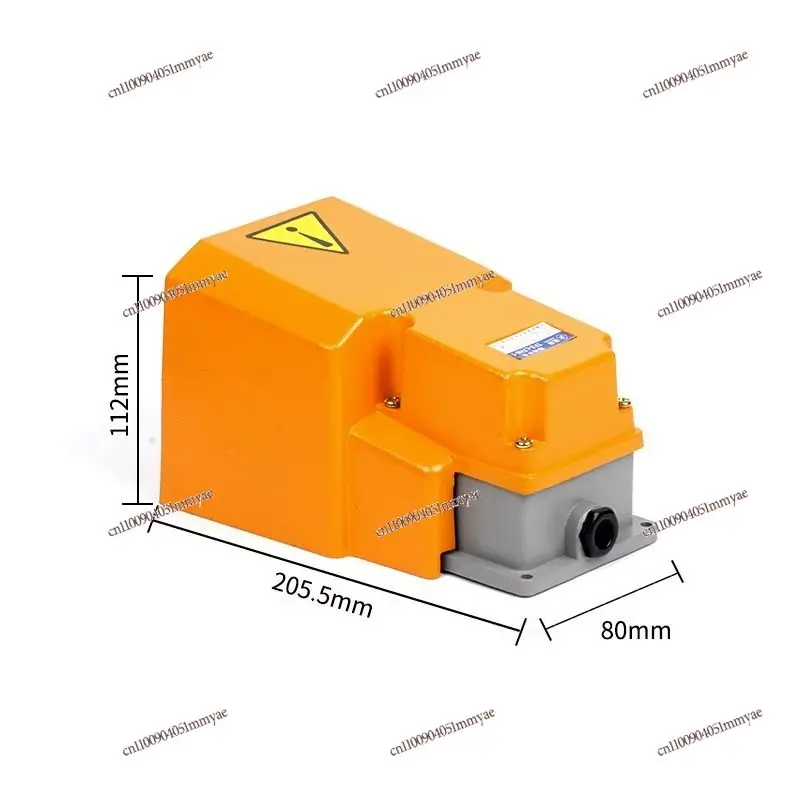 Foot switch guard cover floor-to-ceiling machine tool punch self-resetting pedal