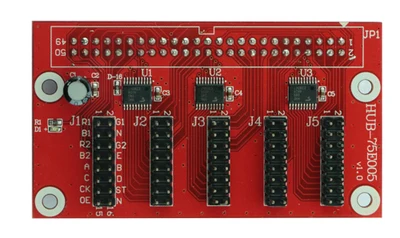Wyświetlacz LED HUB75E005 karta piasty LED