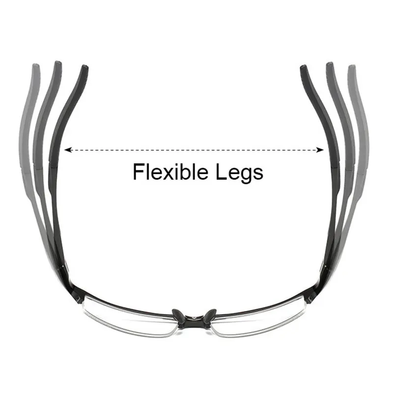 HDCRAFTER Aluminun Alloy Glasses Frame Men Prescription Optical Myopia Eyeglasses Frames Brand Designer Sunglasses frame
