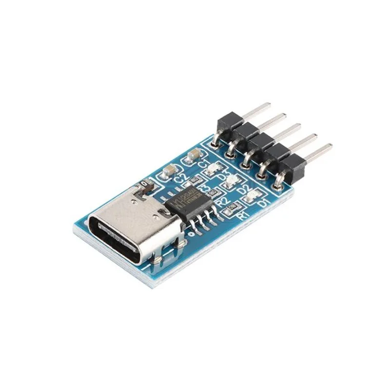 CH340N Type-C USB to TTL Serial Port Conversion Module Single-chip MCU Download Brush Board