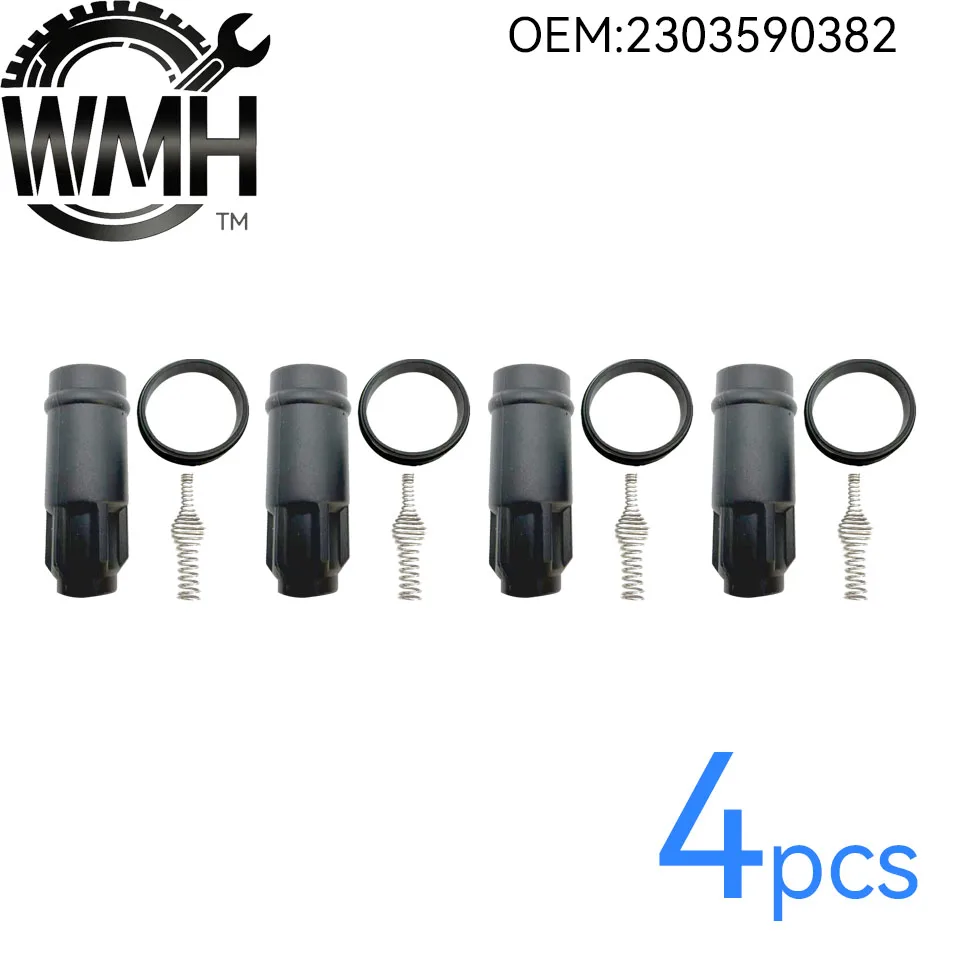 4/8/16 Uds 2303590382 0040100052 8200568671 Kit de goma de bobina de encendido apto para accesorios de coche RENAULT BERU