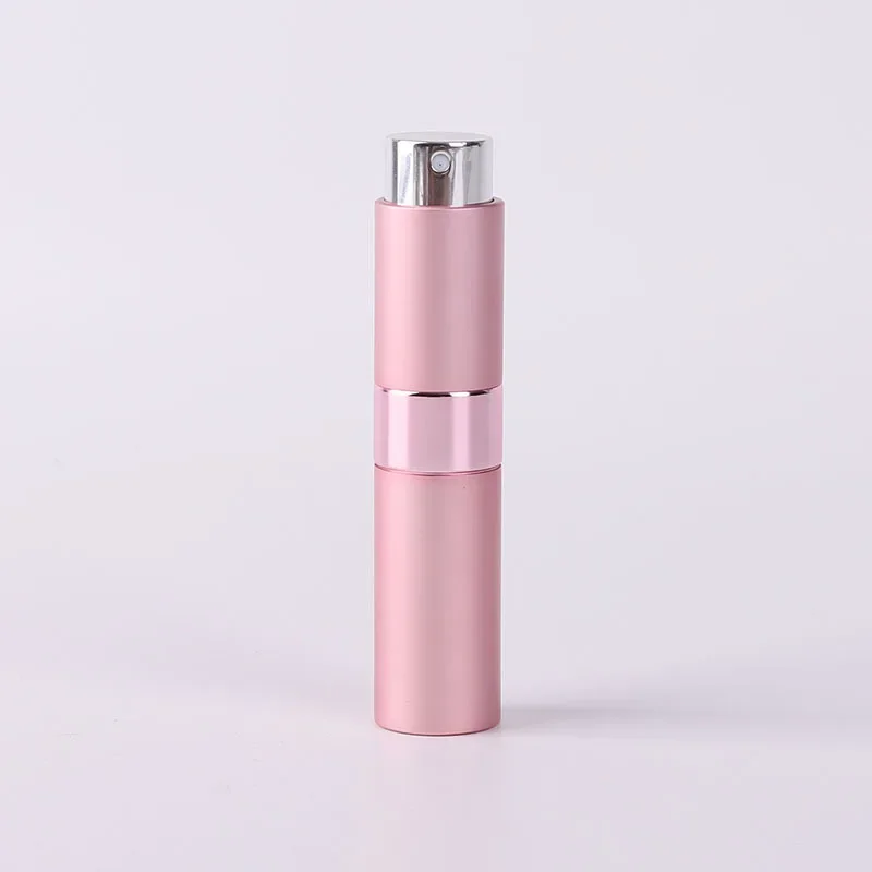 8ml metal aluminum perfume bottle cosmetic spray bottle portable empty bottle travel sub-bottle liner glass