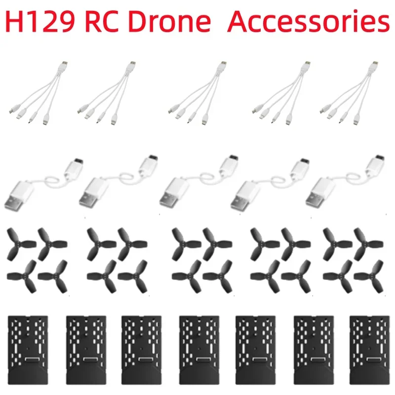 JJRC H129 Airplane H129 RC Plane Battery 3.7V 1800mAh Battery Spare Parts Accessories Battery Propeller USB H129 Parts