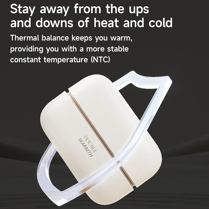 Youpin Xiaomi Ogrzewacze do rąk Magnetyczne, ładowane, elektryczne, przenośne mini ogrzewacze do rąk Szybkie ogrzewanie Kompaktowy podgrzewacz kieszonkowy Zima