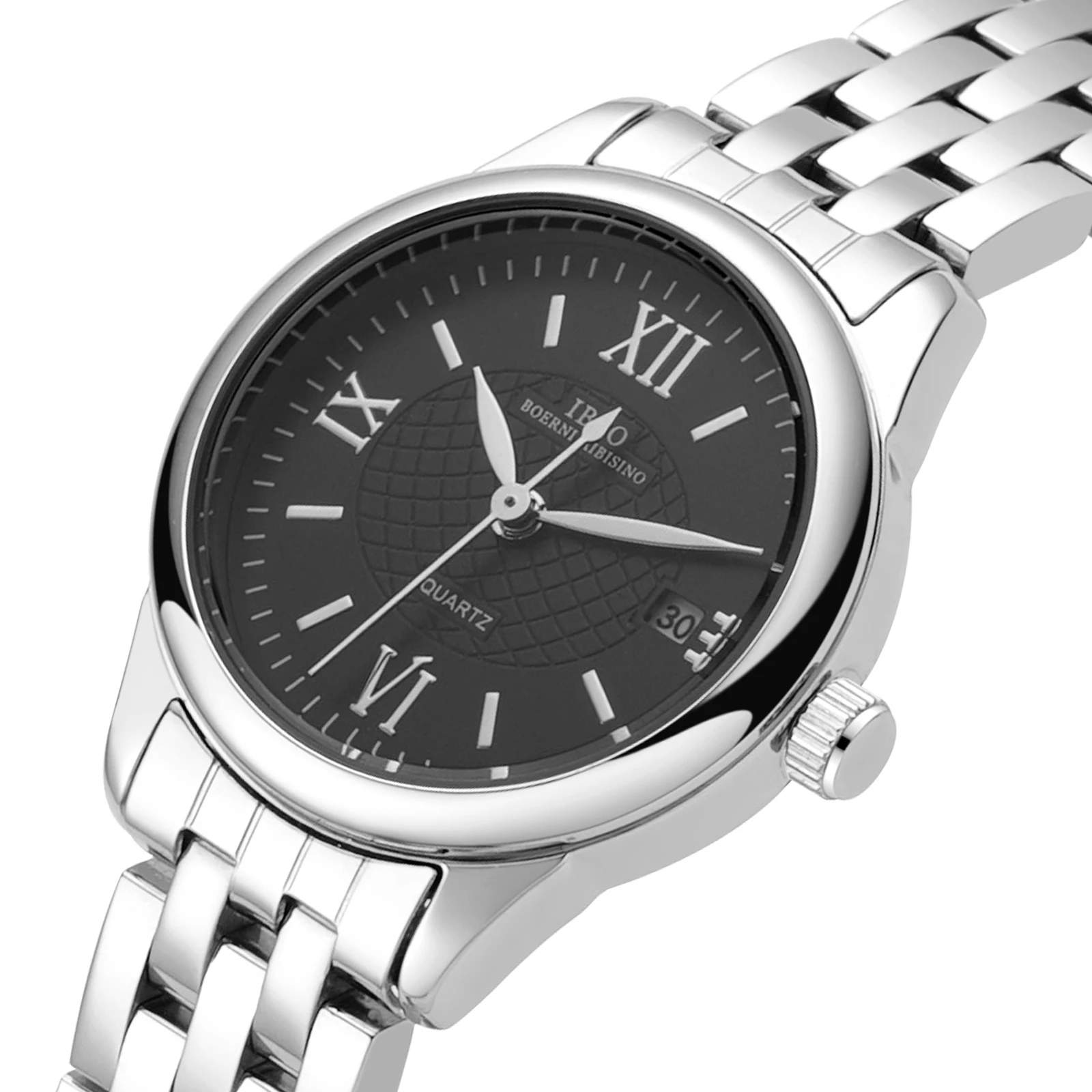 

Новые женские часы IBSO 2026: кварцевый механизм, функция календаря, классический стиль, ремешок из нержавеющей стали, элегантные часы для женщин