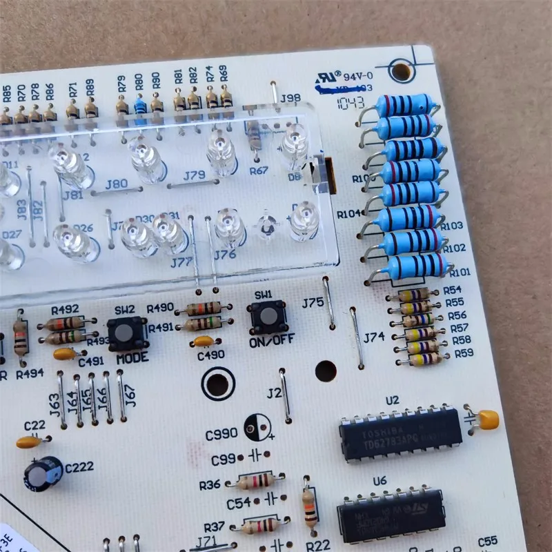 nuevo para el panel de visualización del aire acondicionado. 30563078   unidad de gabinete D303F3E tablero de botones de control