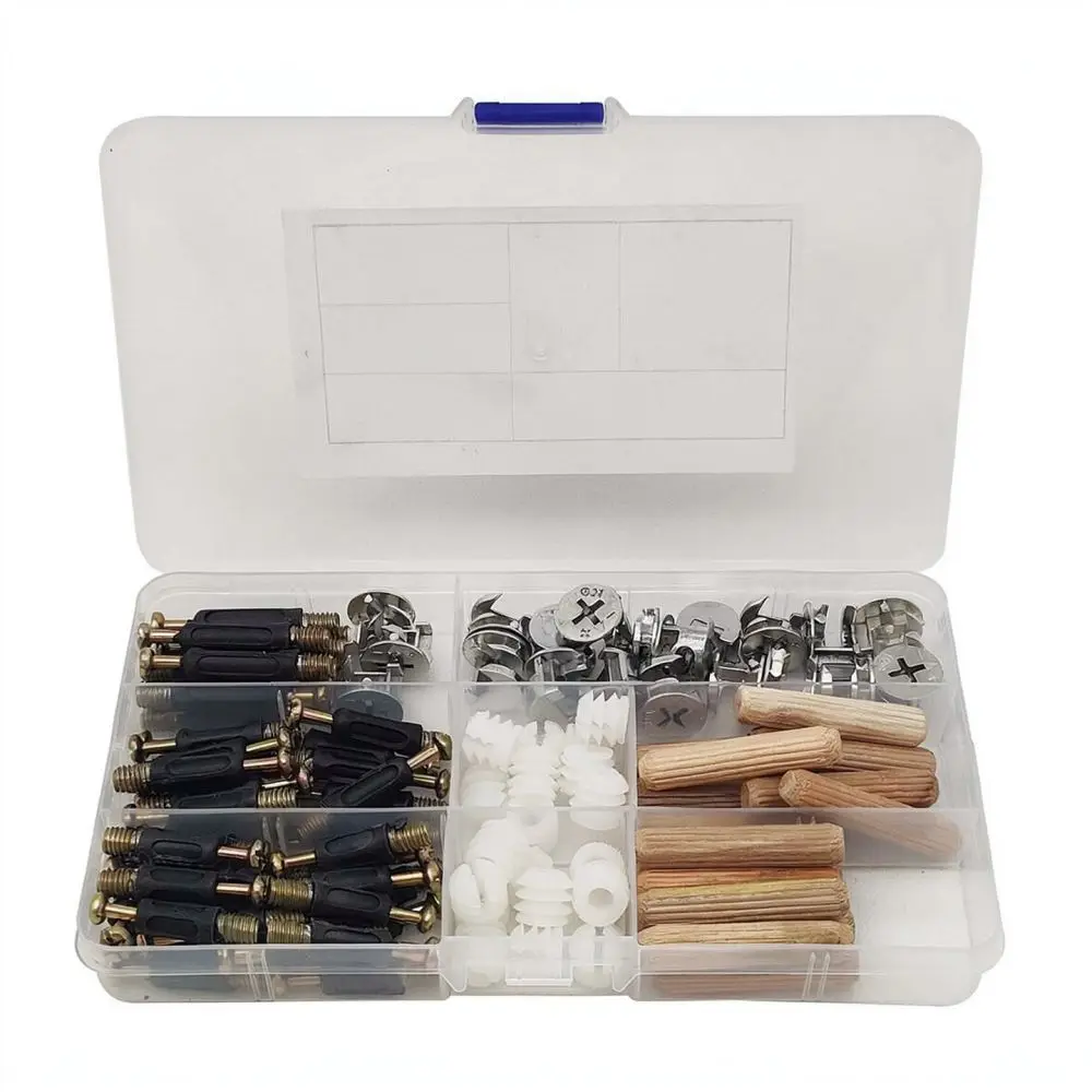 Cam Lock Nut Bolt Hardware Connector For Furniture Assembly Drawer Wardrobe Bed Desk Wood Board Joining Tool