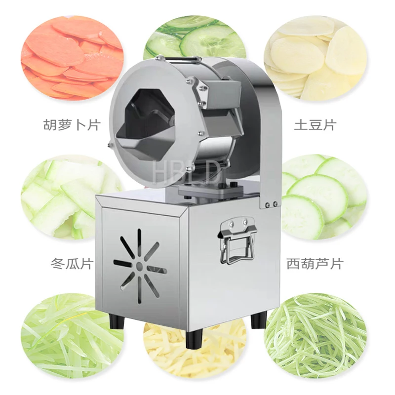 

Desktop Electric Small Vegetable Cutting Machine, Commercial Restaurant Fruit And Potato Slicer