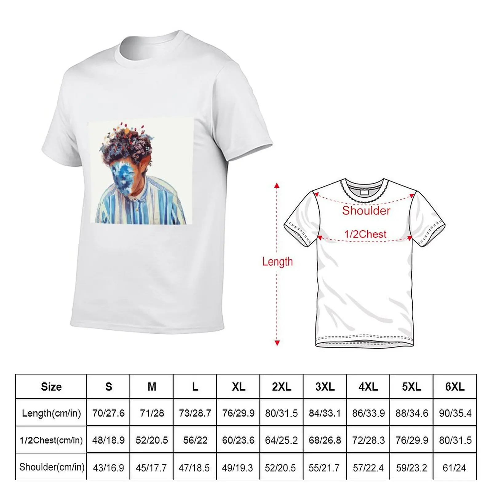 The Fall of Hobo Johnson Album Cover T-Shirt Casual Lightweight Short Sleeve Top