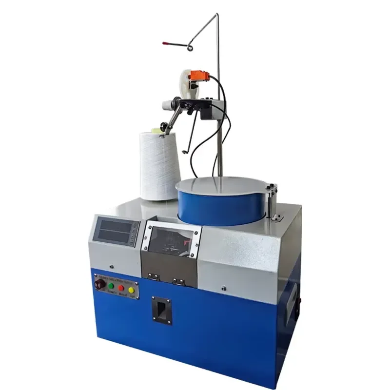 Customizable Semi Automatic Stainless Steel Electric Cable Coil Winder for Industrial Yarn Sewing Thread and Wire