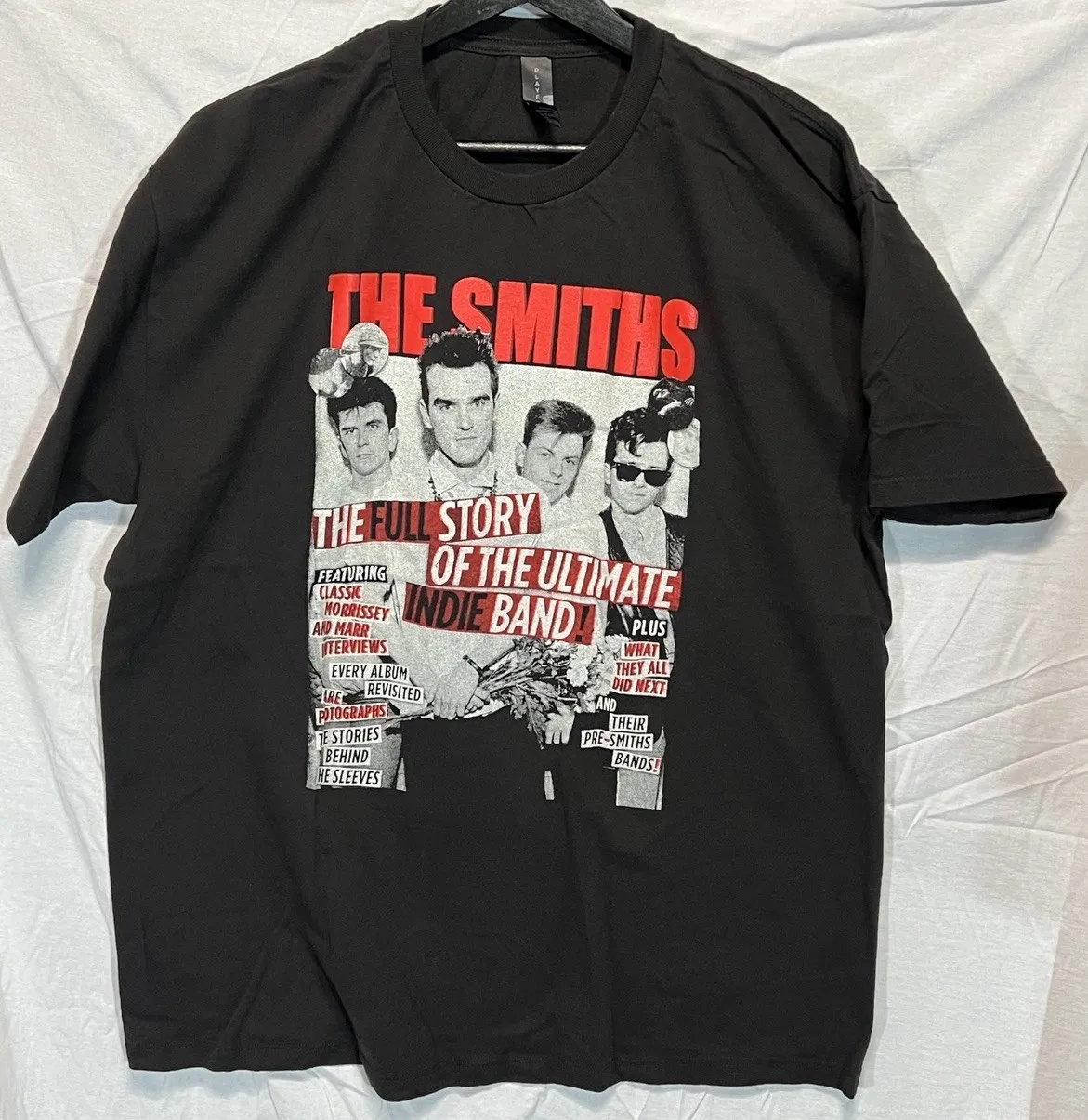 

The Smiths T-Shirt Vintage Rock Band - Used XL Funny T-Shirt For Men Graphic Tee Printed T-Shirt Men's Shirts Men Gift