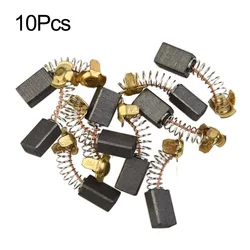 10pcs Electric Motor Carbon Brushes For Angle Grinder Hammer Circular Saw Replacement Carbon Brushes Power Tool Accessories