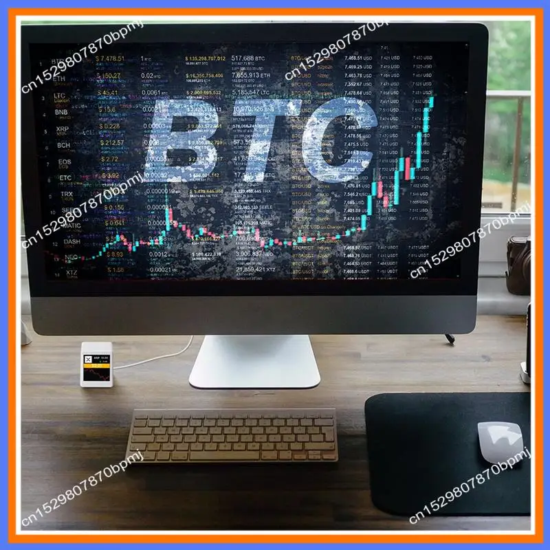 

BAAE Wi-Fi криптовалютный трекер, машина для майнинга биткойнов, дисплей криптовалюты, 300 основных криптовалютов, можно переключить, свободно A