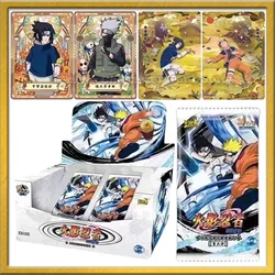 KAYOU Box Anime Naruto Spiel Seltene Sammlung Karte Ninja Welt Charaktere Karten Kinder Spielzeug Für Kinder Hobby Sammlerstücke Geschenk