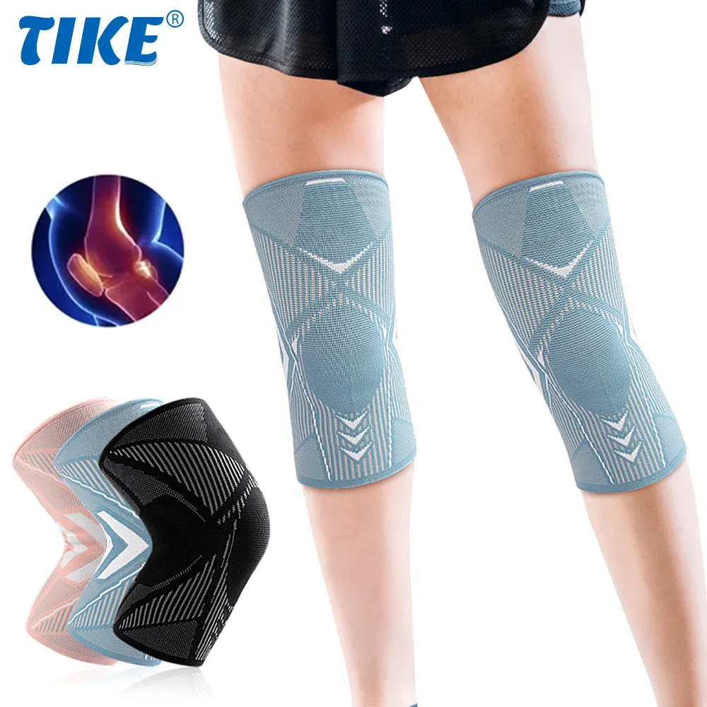 1 Pcs Knee Compression Sleeve - Knee Support Brace, Arthritis Pain, Running, Working Out, Sports, Swelling, Meniscus Tear Relief