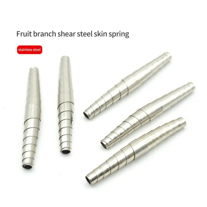 Pruning Shears Spare Spring Precision Heavy Duty Bypass Pruner Stainless Steel Spring Grafting Tool Garden Scissors Components