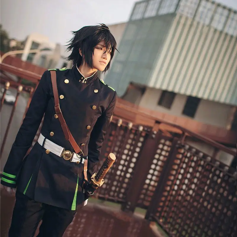 

Yuichiro Hyakuya Cosplay Costume Seraph of The End Cosplay Performance Costume Helloween Christmas Anime Animation Suit